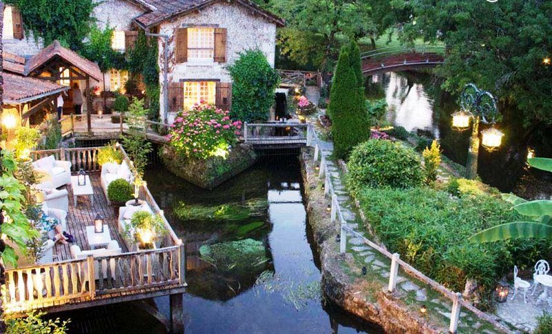 Le Moulin Du Roc Hotel Brantome Exterior photo